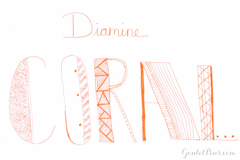 Diamine Coral - Ink Sample