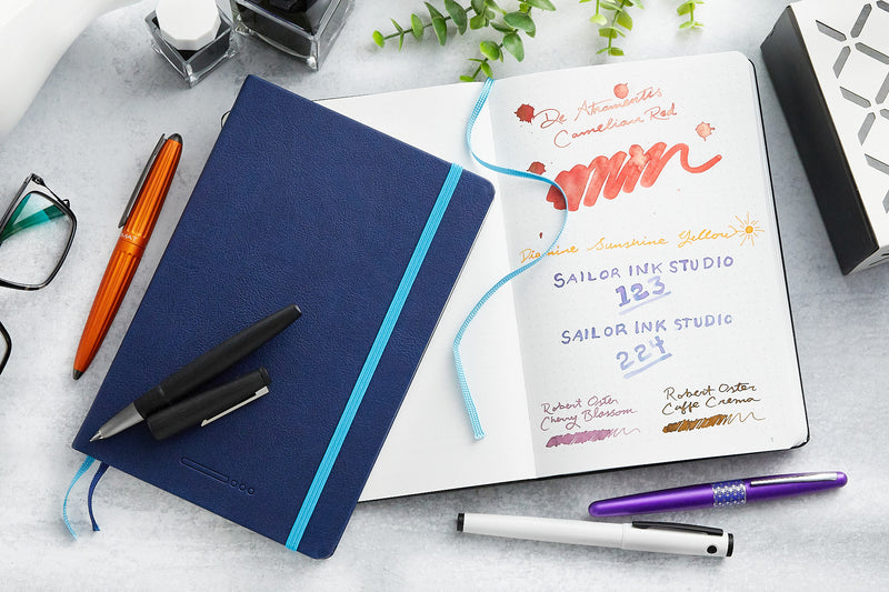 Endless Recorder A5 Notebook - Deep Ocean, Dot Grid