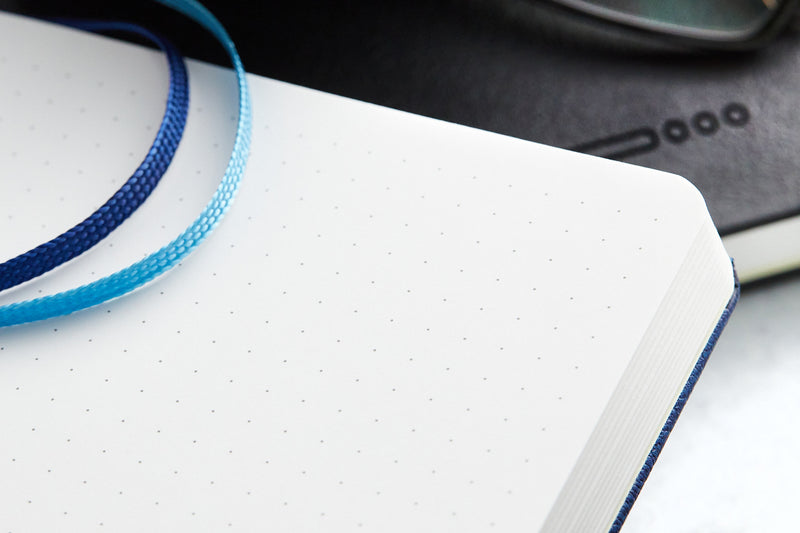 Endless Recorder A5 Notebook - Deep Ocean, Dot Grid