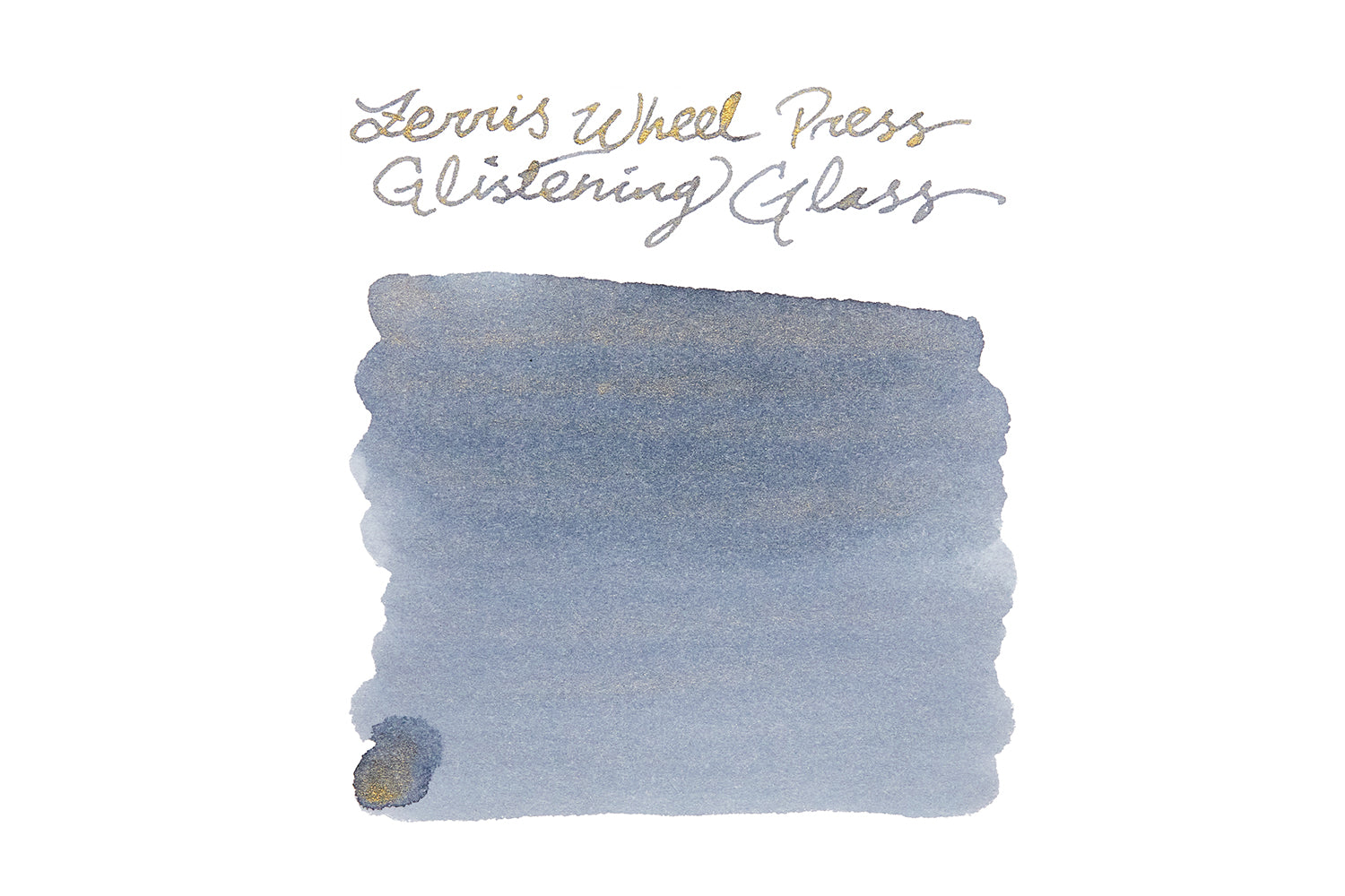 Ferris Wheel Press Glistening Glass fountain pen ink