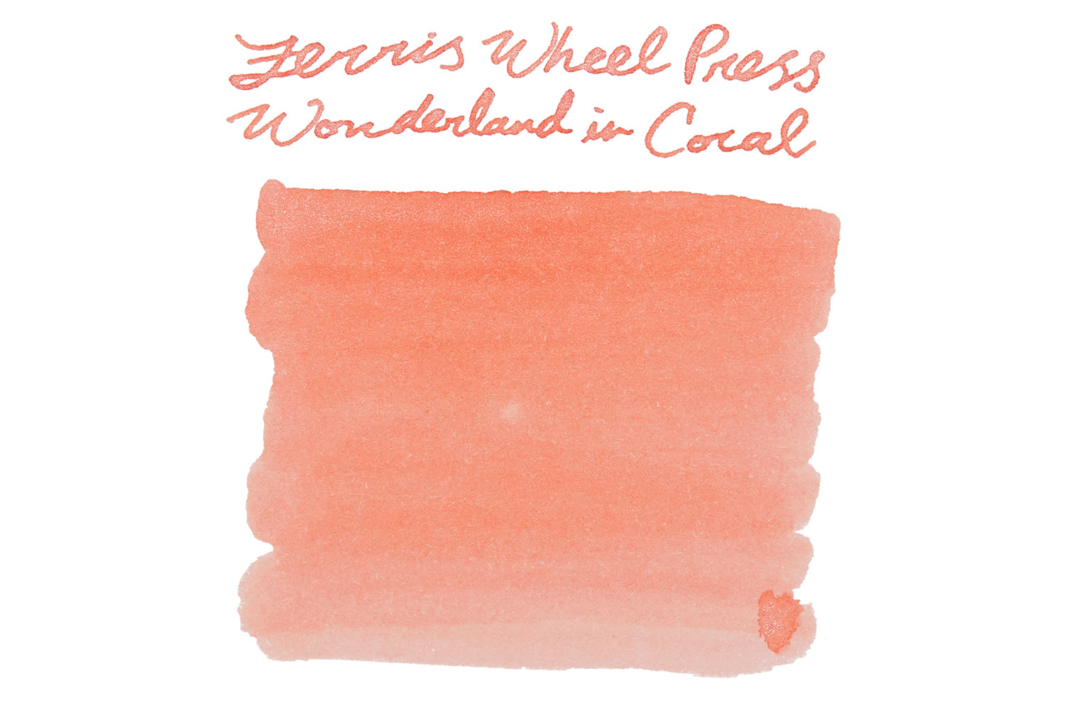 Ferris Wheel Press Wonderland in Coral