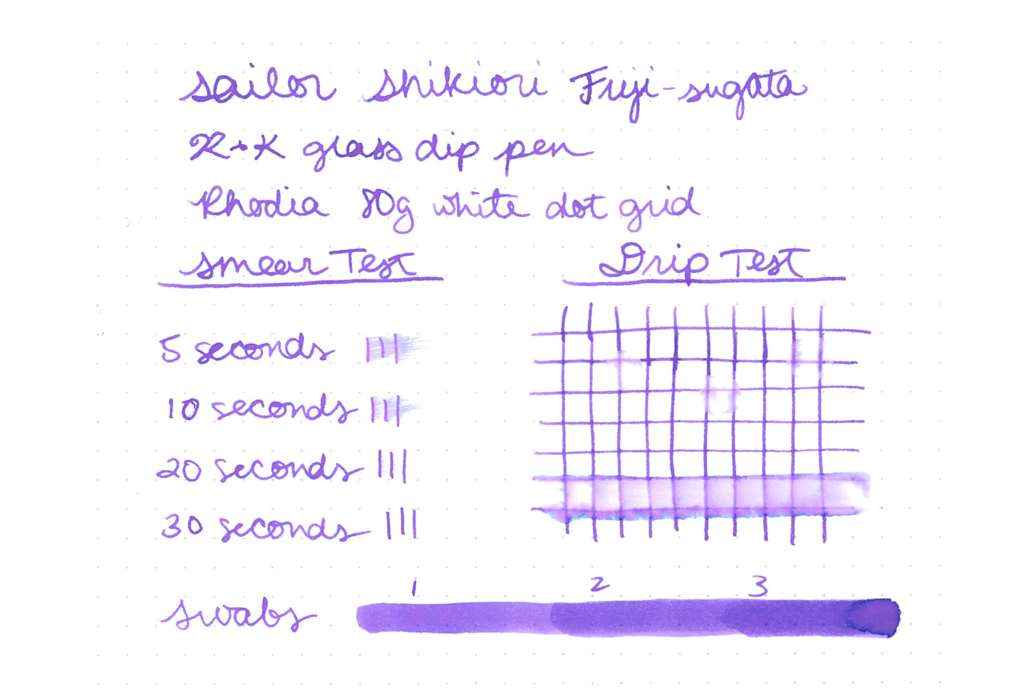 Sailor Shikiori Fuji-sugata fountain pen ink