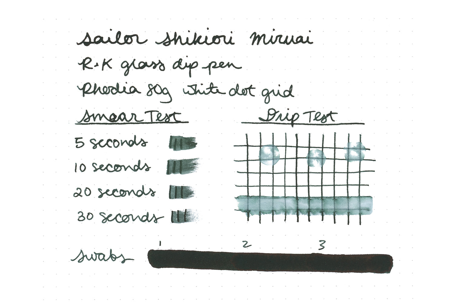 Sailor Shikiori Miruai fountain pen ink