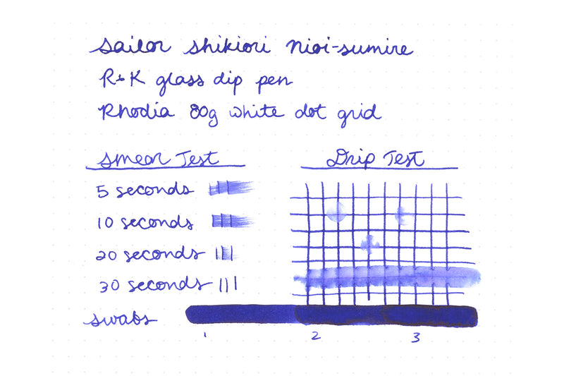 Sailor Shikiori Nioi-sumire - Ink Sample