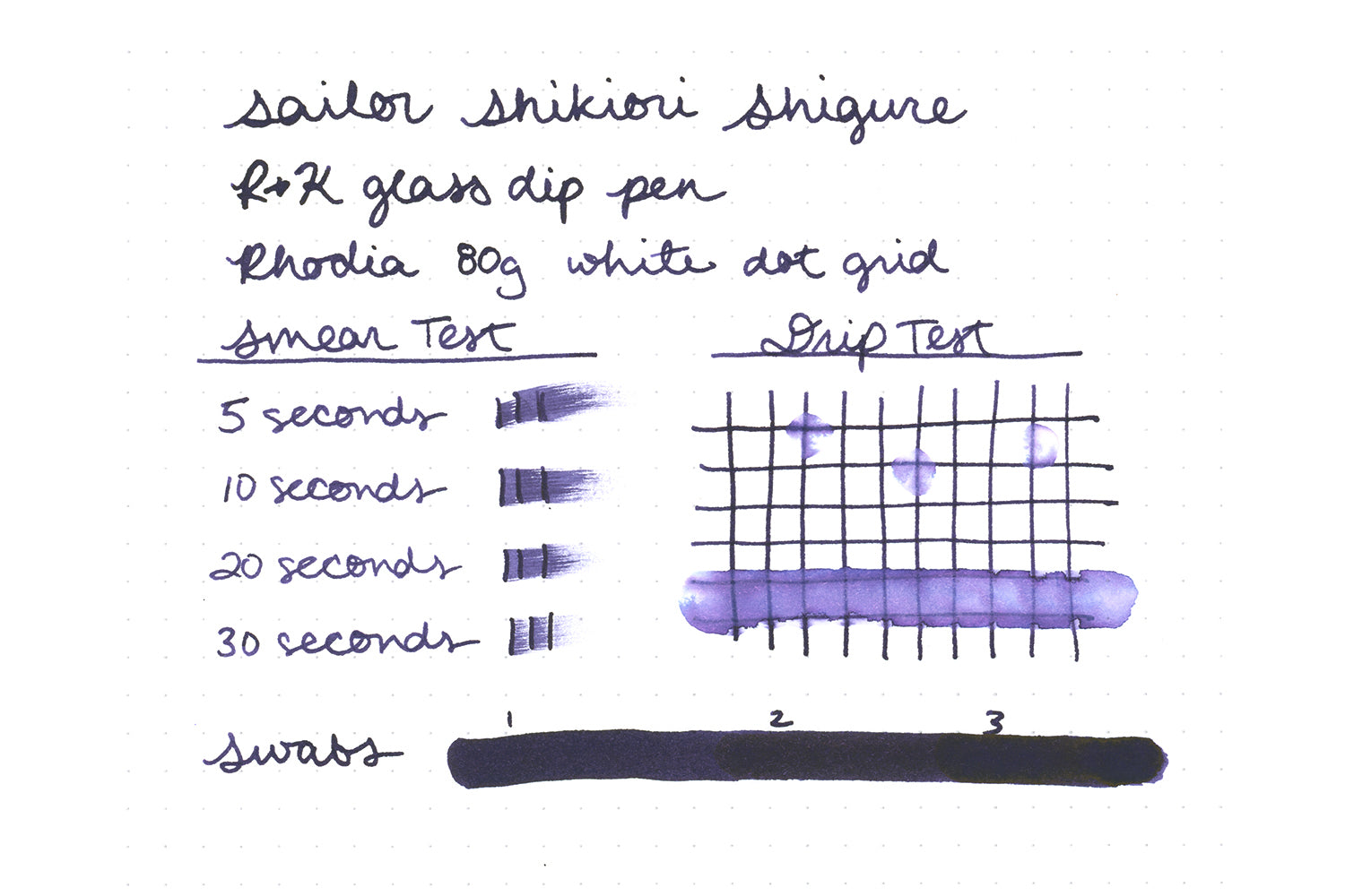 Sailor Shikiori Shigure fountain pen ink