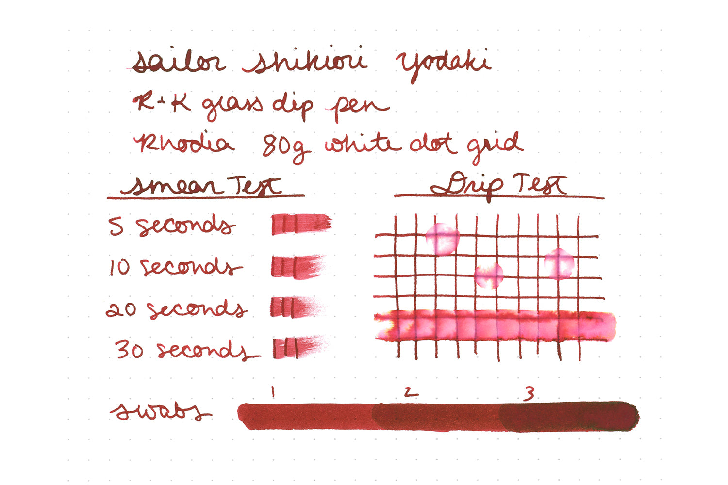 Sailor Shikiori Yodaki fountain pen ink