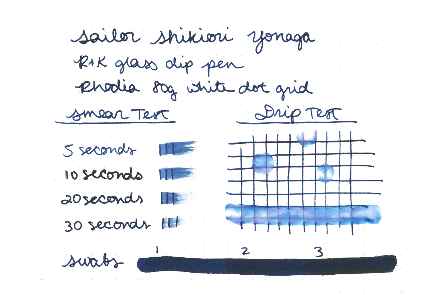 Sailor Shikiori Yonaga fountain pen ink
