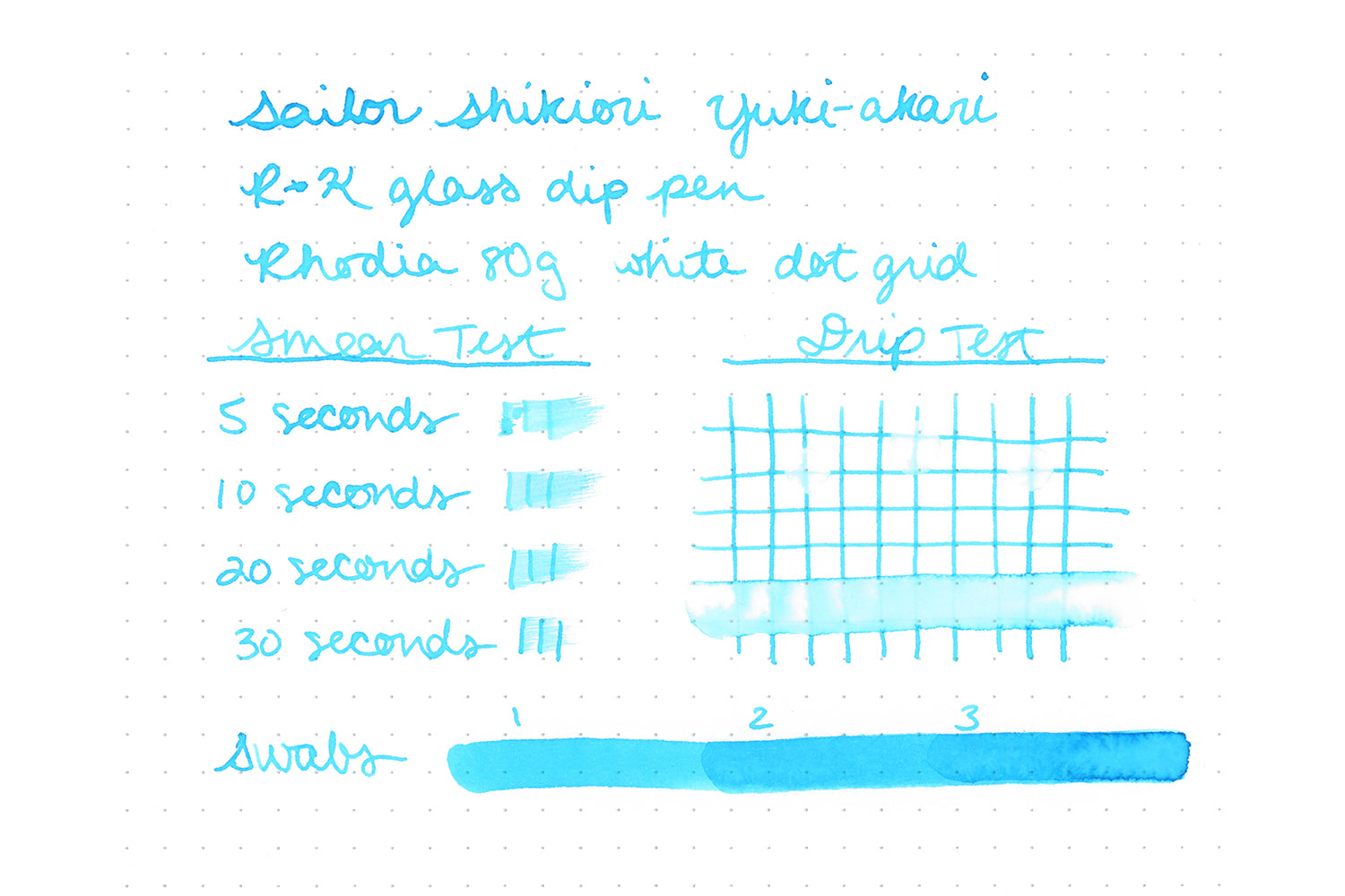 Sailor Shikiori Yuki-akari fountain pen ink