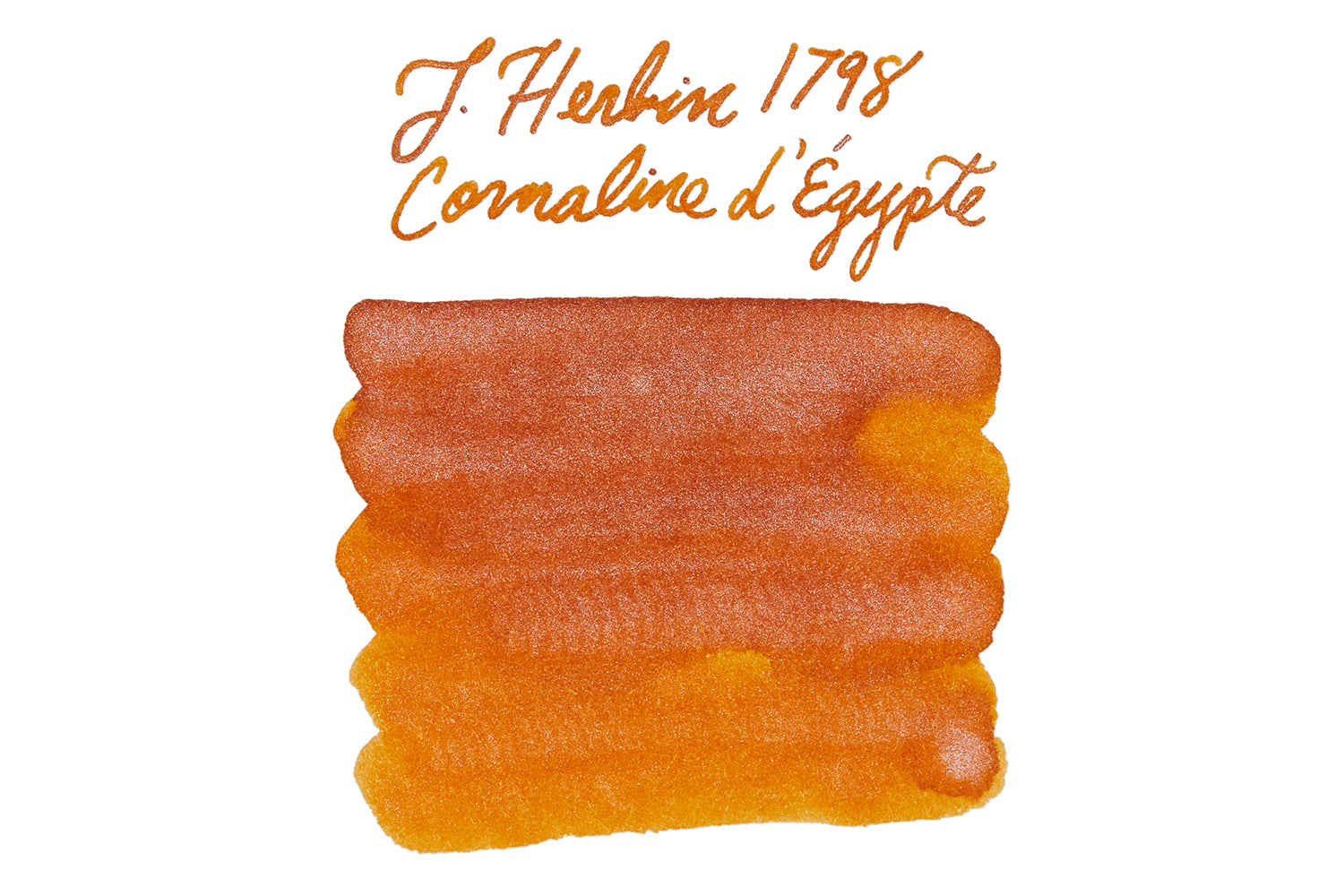 Jacques Herbin 1798 Cornaline d'Egypte fountain pen ink