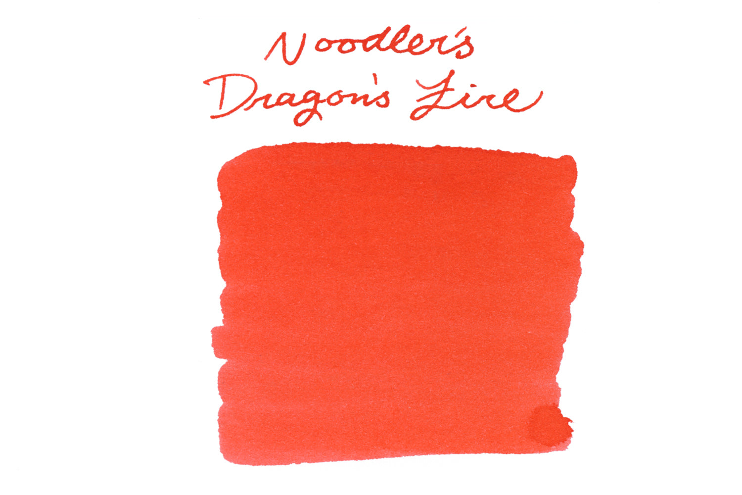 Noodler's Dragon's Fire fountain pen ink