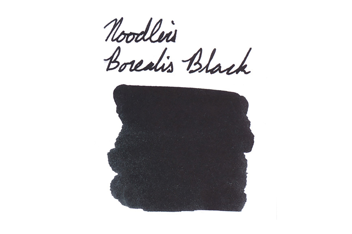 Noodler's Borealis Black fountain pen ink