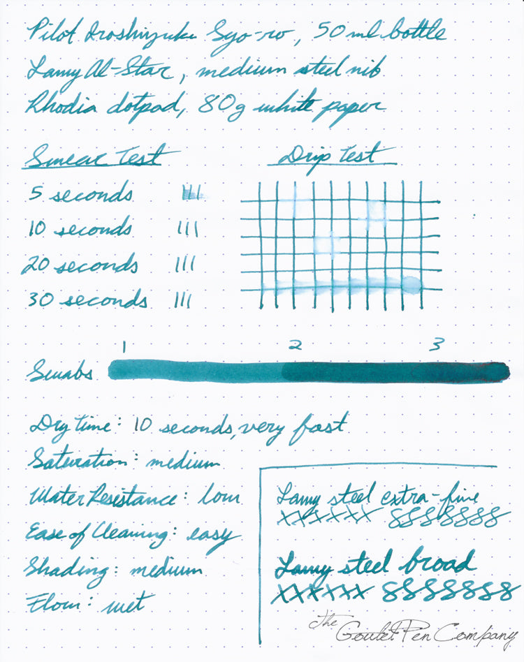 Pilot Iroshizuku Syo-ro - 15ml Bottled Ink