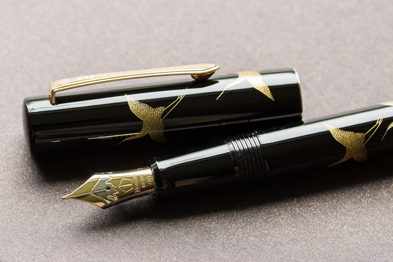 Namiki Chinkin Fountain Pen - Crane