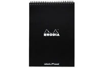 Rhodia No. 18 Top Wirebound A4 Notepad - Black, Dot Grid