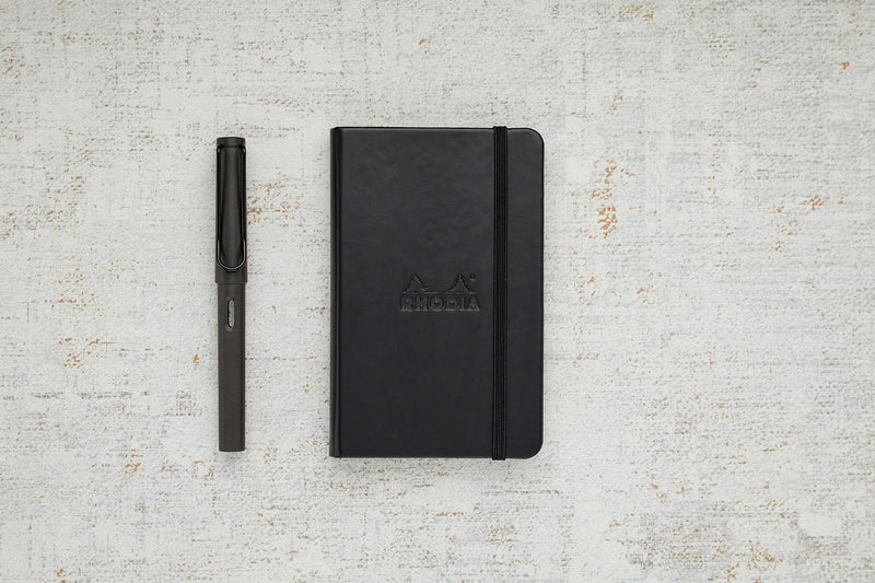 Rhodia Pocket Webnotebook - Black, Dot Grid