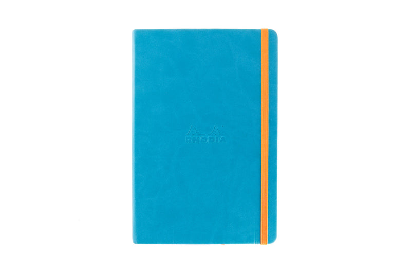 Rhodia Rhodiarama A5 Webnotebook - Turquoise, Lined