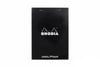 Rhodia No. 16 A5 Notepad - Black, Dot Grid