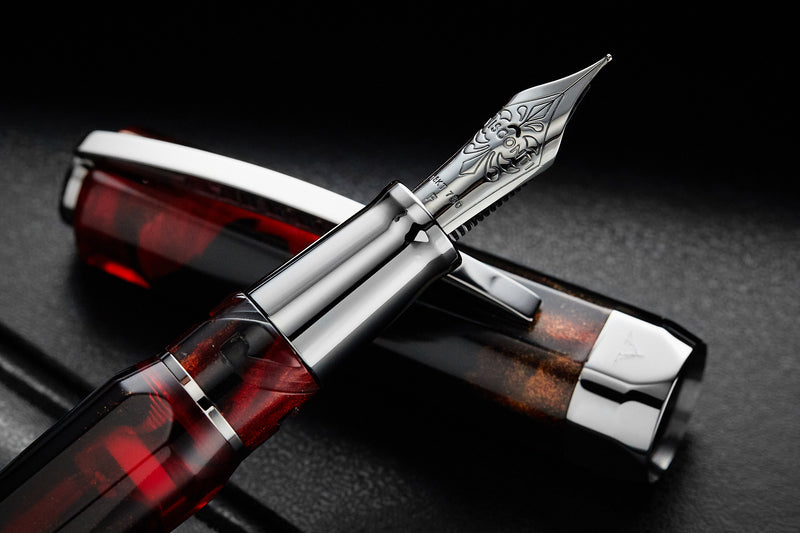 (Bottom Shelf) Visconti Opera Master Fountain Pen - Combustion (Limited Edition)