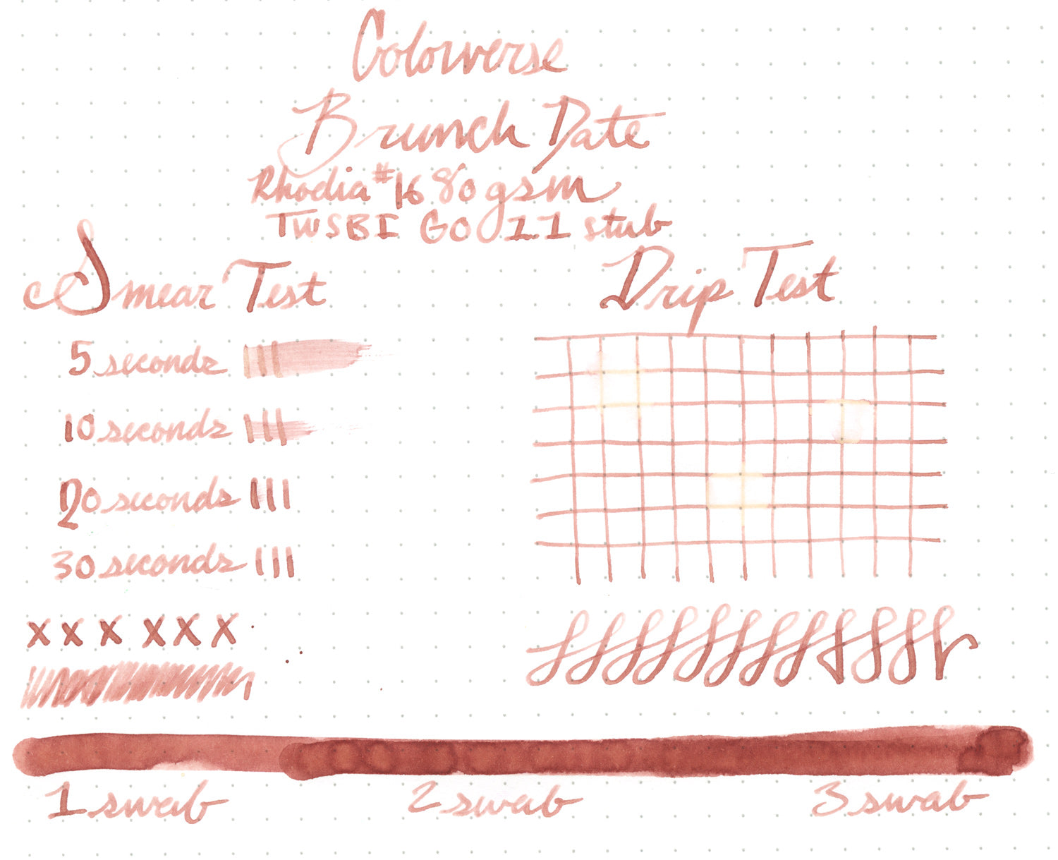 Colorverse Brunch Date fountain pen ink