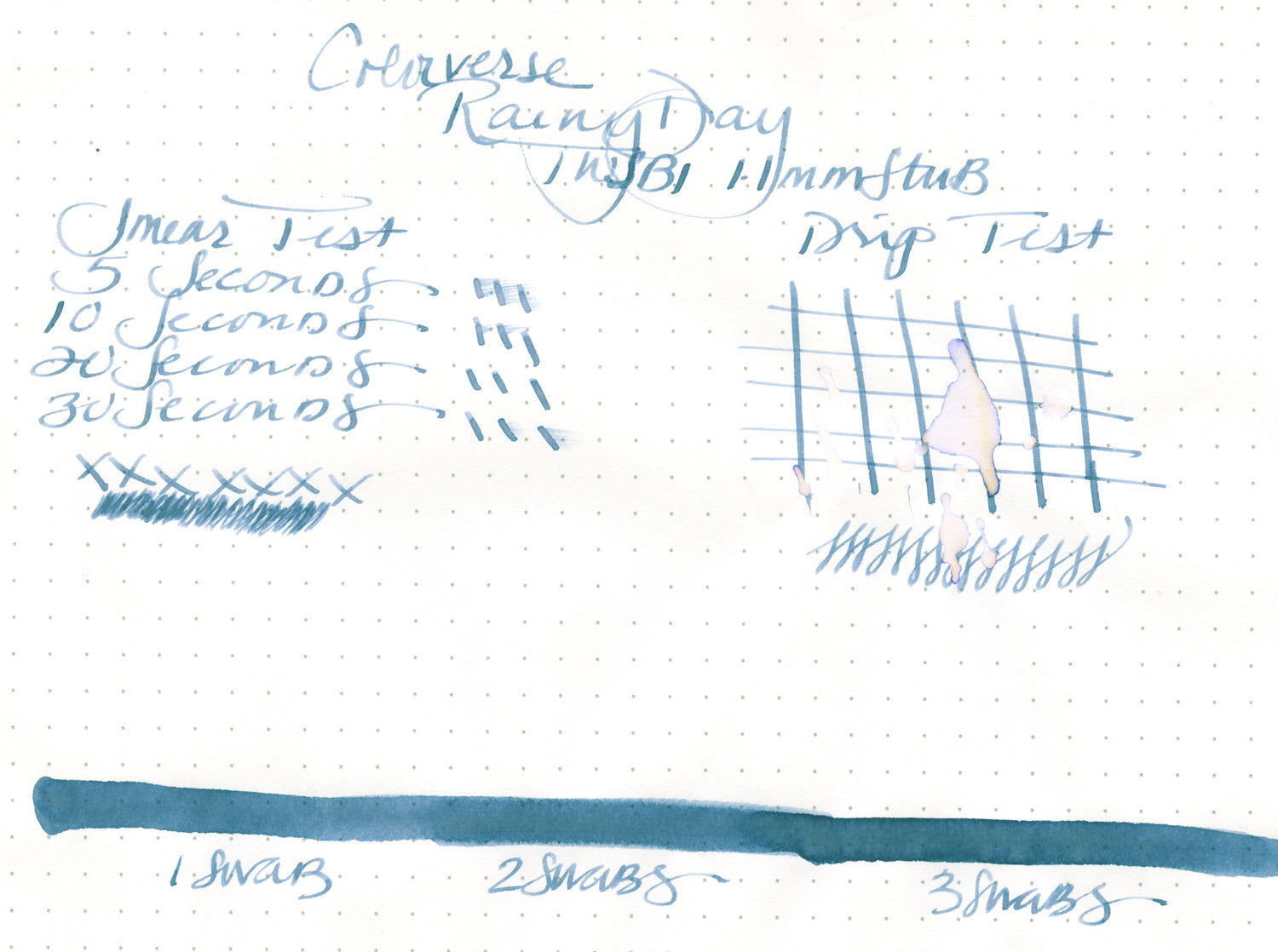 Colorverse Rainy Day fountain pen ink
