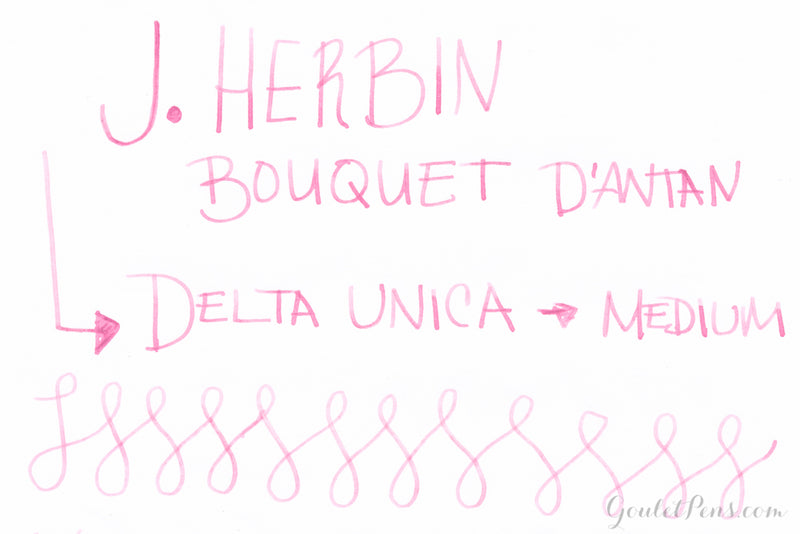 Jacques Herbin Bouquet D'antan - Ink Sample