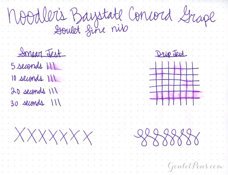 Noodler's Baystate Concord Grape - 3oz Bottled Ink