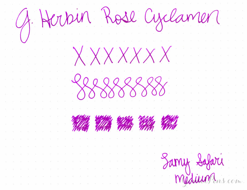 Jacques Herbin Rose Cyclamen - 30ml Bottled Ink